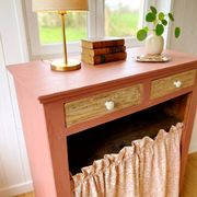 Very terracotta curtain