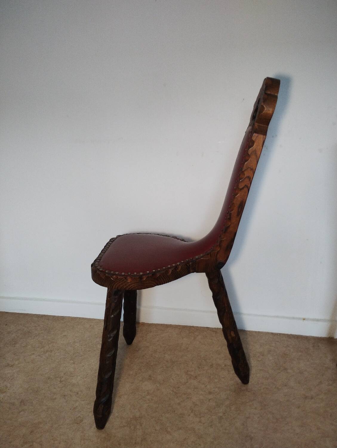 Brutalist Spanish Chair