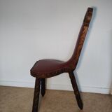 Chaise espagnole brutaliste