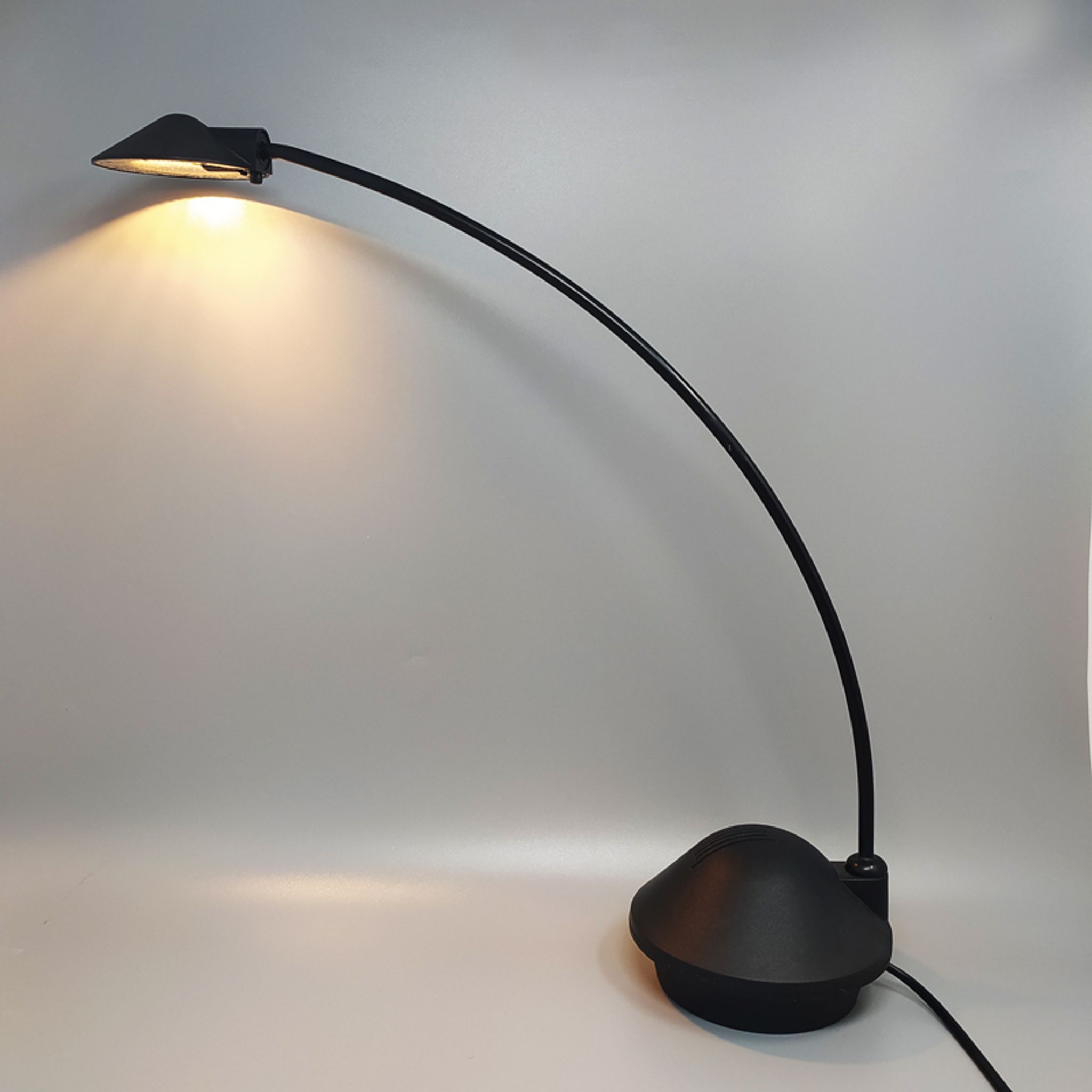 1980s halogen table lamp by Stilplast. Made in Italy