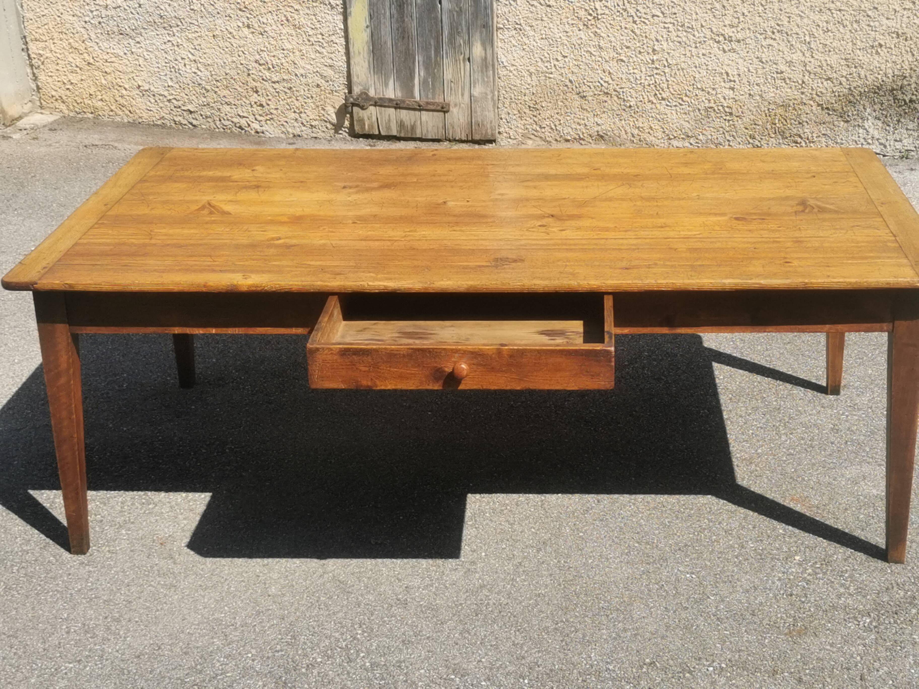 Large old 19th century table