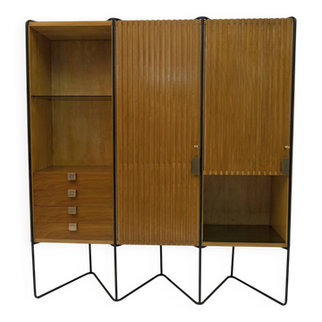 Armoire Murale Taichiro Nakai en Teck par Consorzio La Permanente Mobili, 1950s
