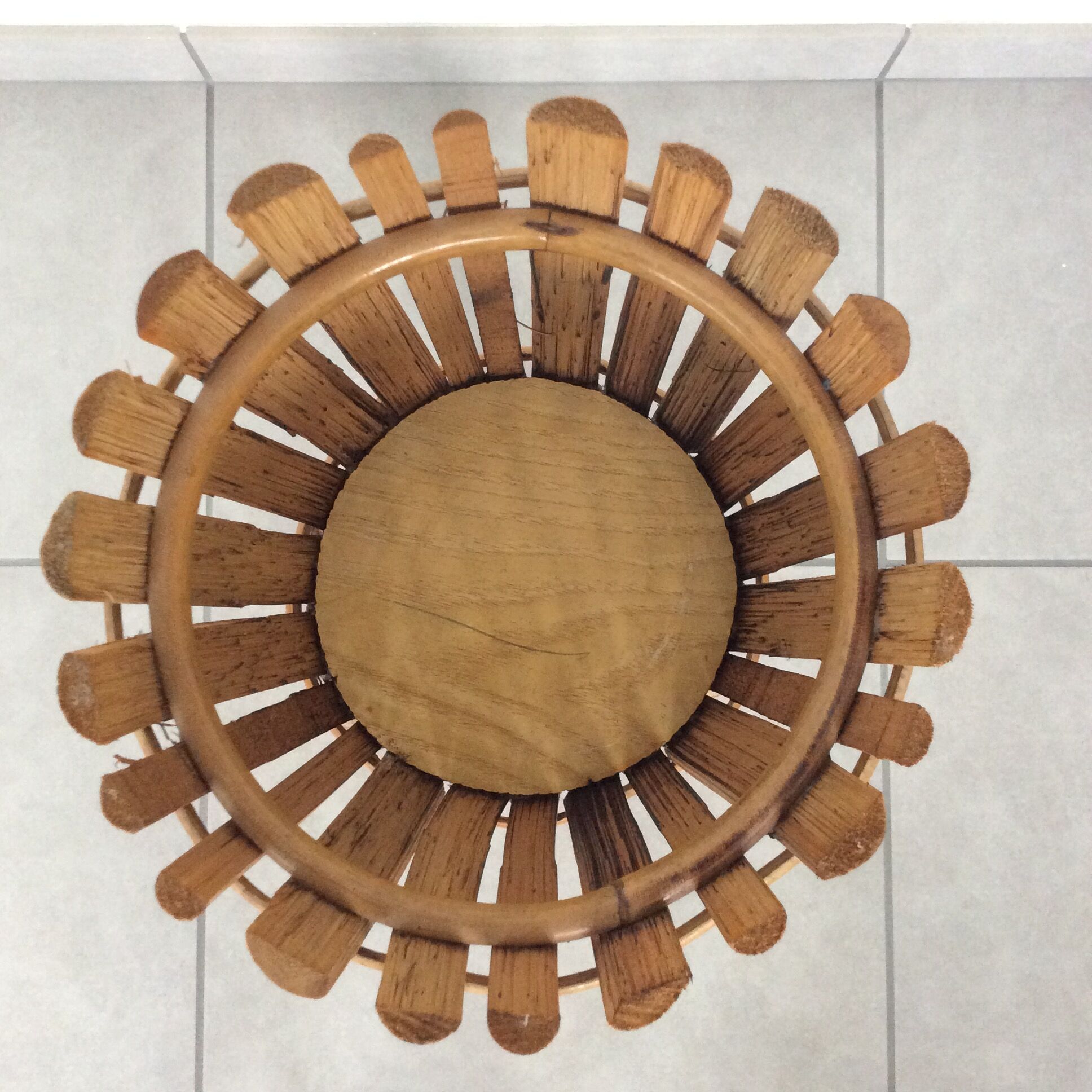 Rattan and bamboo gardener