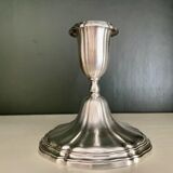 Silver metal wmf candle holder, 1900/1920