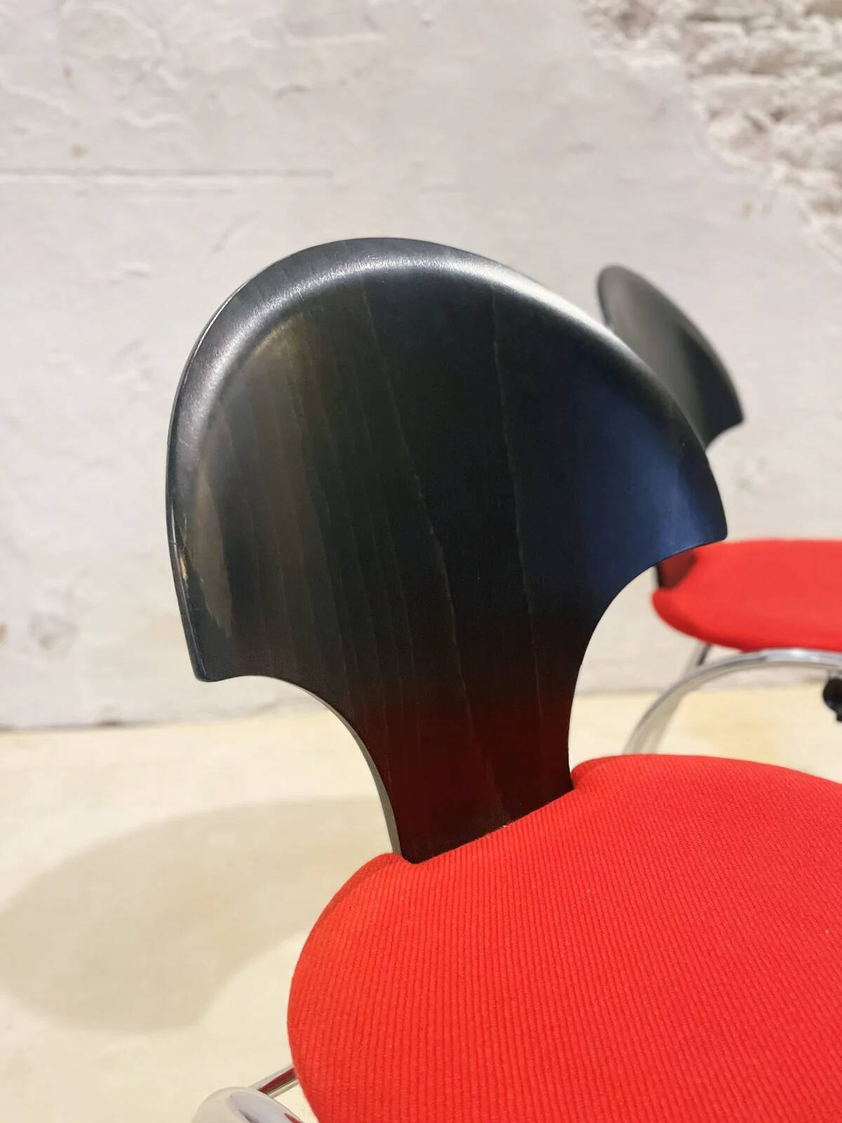 Vintage stackable chair Kusch+Co postmodern – 1980s