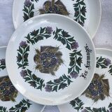 Gien cheese plates
