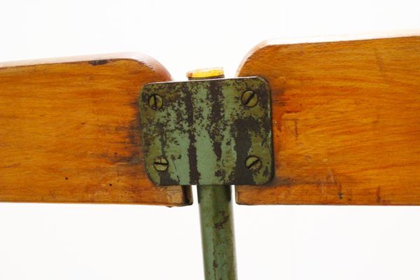 Mullca Grand Industrial Bench, France, 1950s