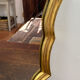 Large baroque mirror in gilded wood