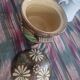 Ceramic terrine with floral decoration – Vintage – Made in France