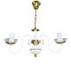 AKA Leuchten chandelier, Hollywood Regency style, Germany, 1970s.