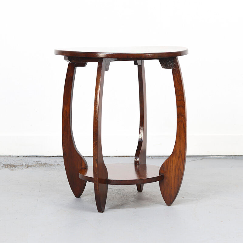 Antique Dutch Art Deco Side Table