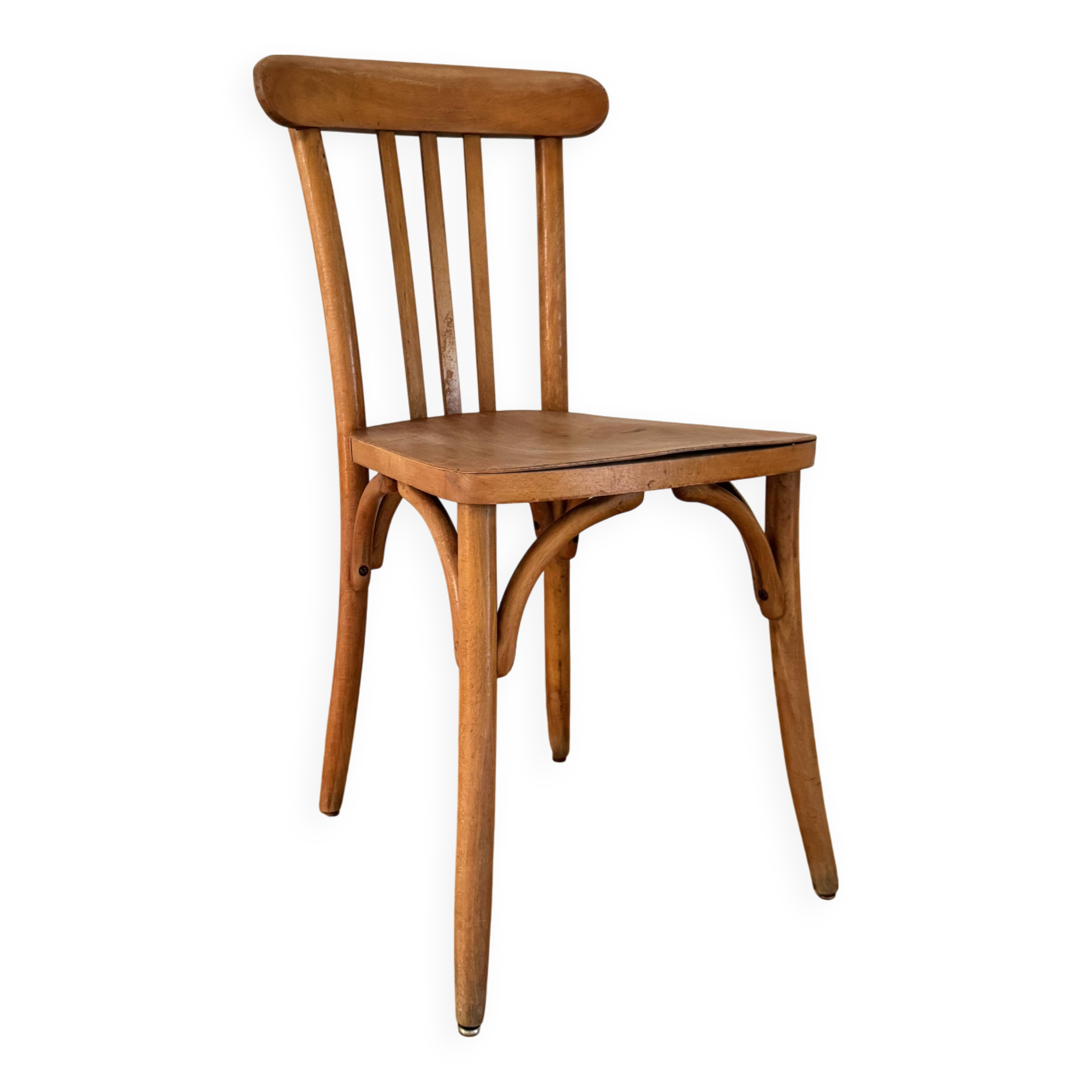 Vintage wooden bistro chair