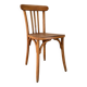 Vintage wooden bistro chair