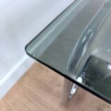 Smoked glass coffee table