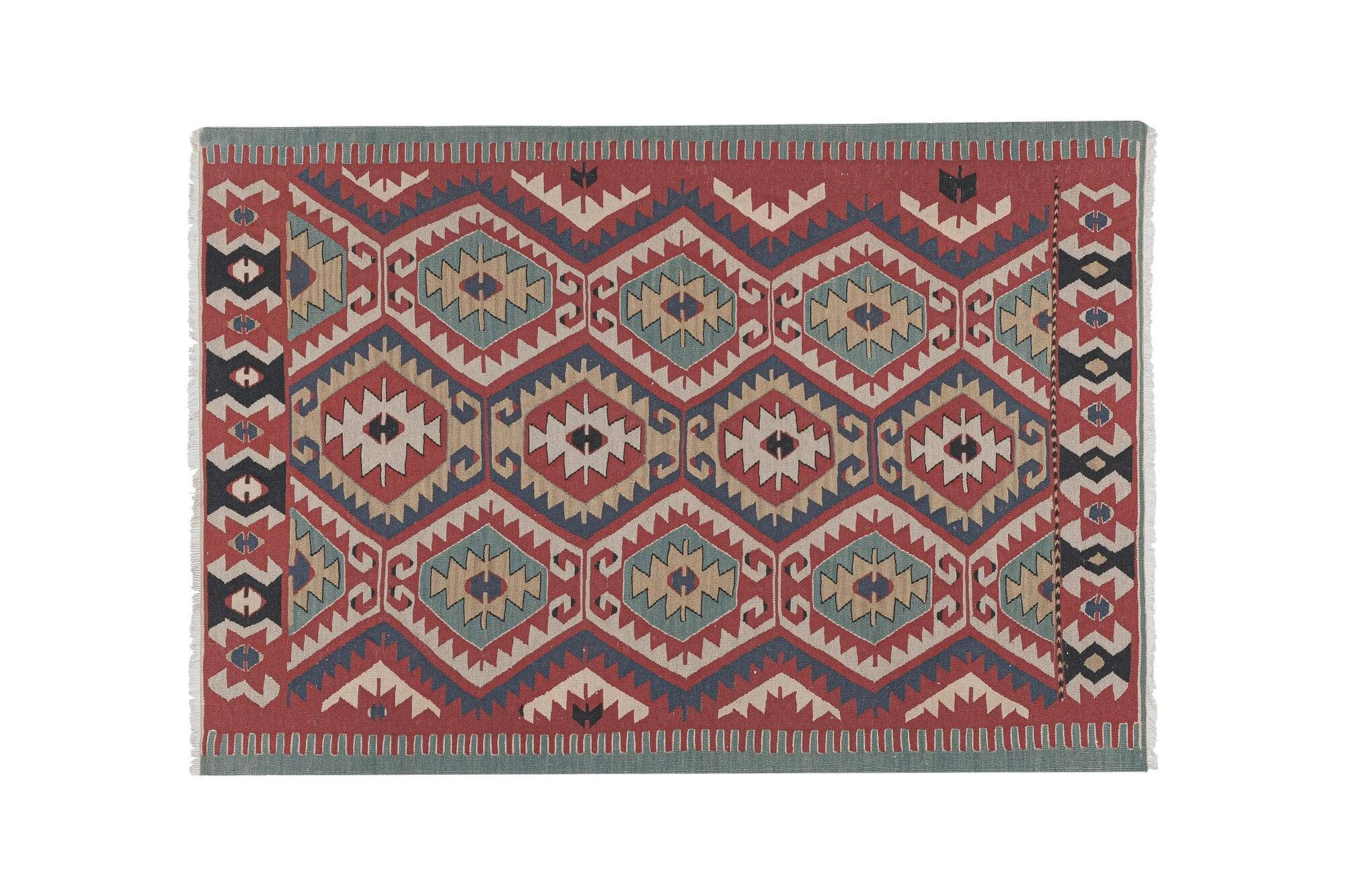 Vintage Turkish kilim, handwoven, 116x171 cm.