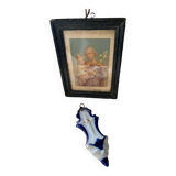 Paris porcelain stoup 19th century