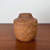 Modern West German ceramic vase from the mid-century by Ü-Keramik Übelacker, 1960s.