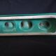 Pair of two-arm ceramic candle holders from Vallauris