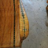 Vintage rattan / osier armchair