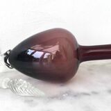 Italian blown glass carafe