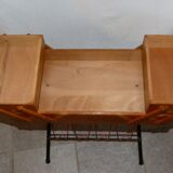 Scoubidou sewing basket