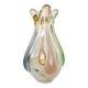 Vase vintage en verre d'art : Hanna Machanovska Mstisov Glassworks, Tchécoslovaquie