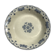 Plat creux Terre de Fer Gien Copenhague bleu marine