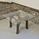 Table basse en verre Art Déco