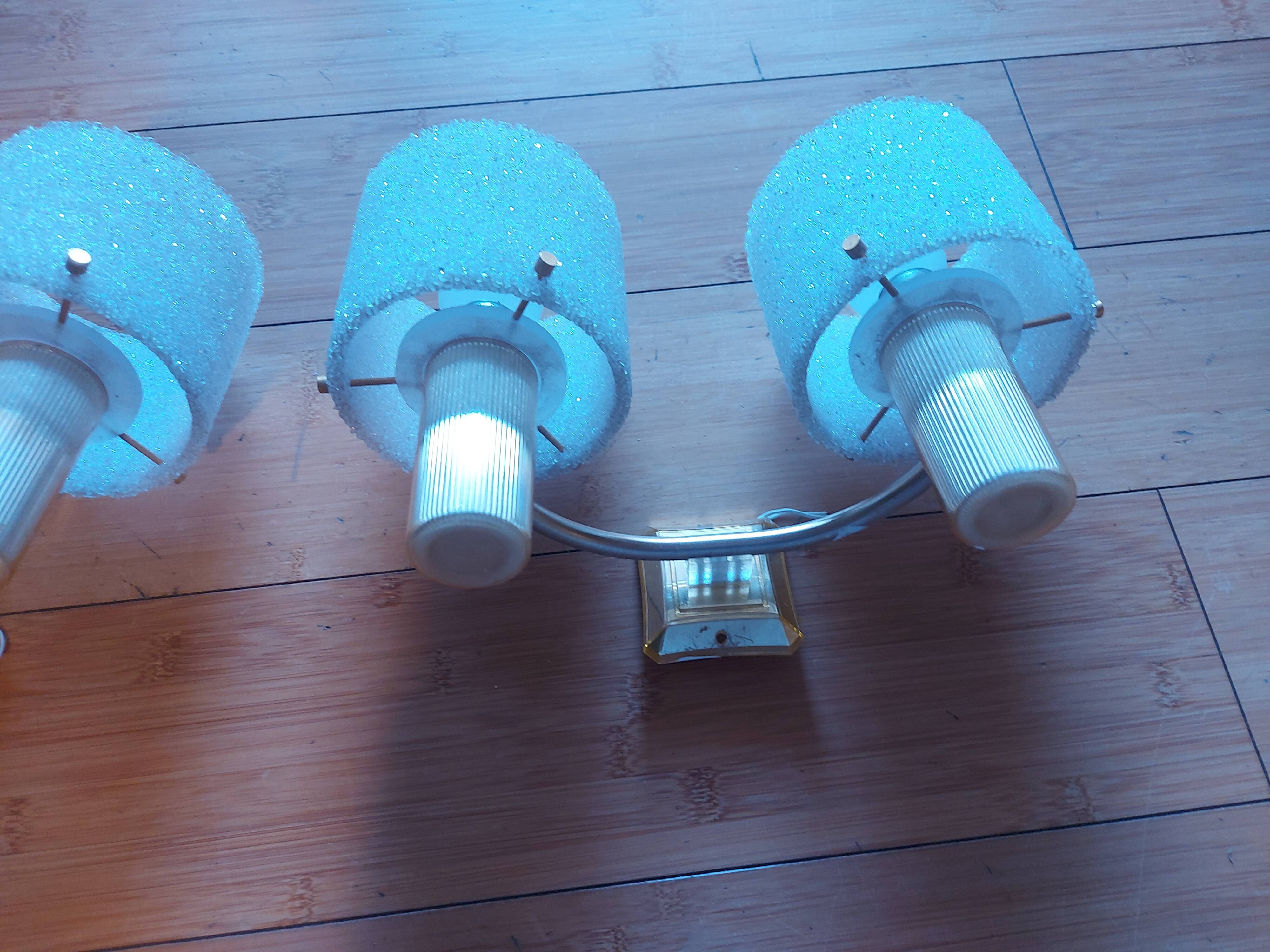 Pair of vintage 60's wall lights