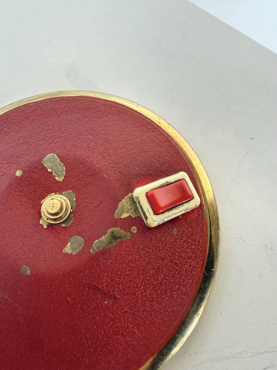 Lampe de bureau années 50 « diabolo » Aluminor