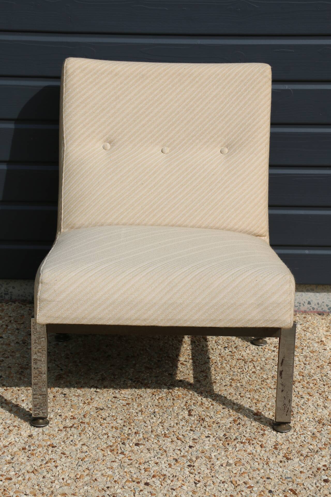 Pair of Georges Friedmann lounge chairs