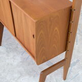 Mid century free standing shelf, 1960's norway
