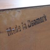 Vintage Scandinavian teak chest of drawers, Denmark, 1960