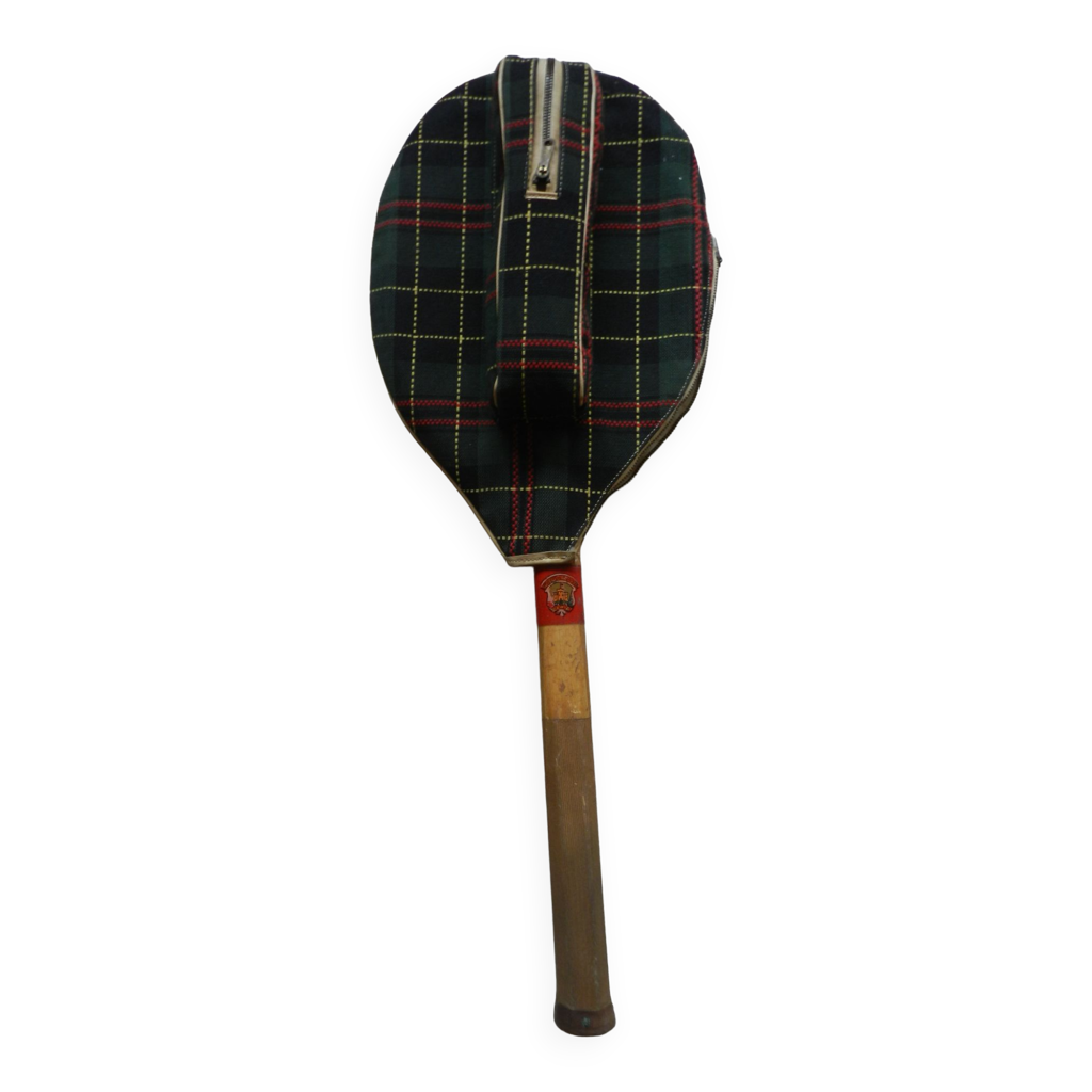 ANCIENNE RAQUETTE TENNIS & ETRIER ERRES CHAMPION PH. KRATZER ET Cie
