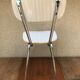Former formica white kitchen chair