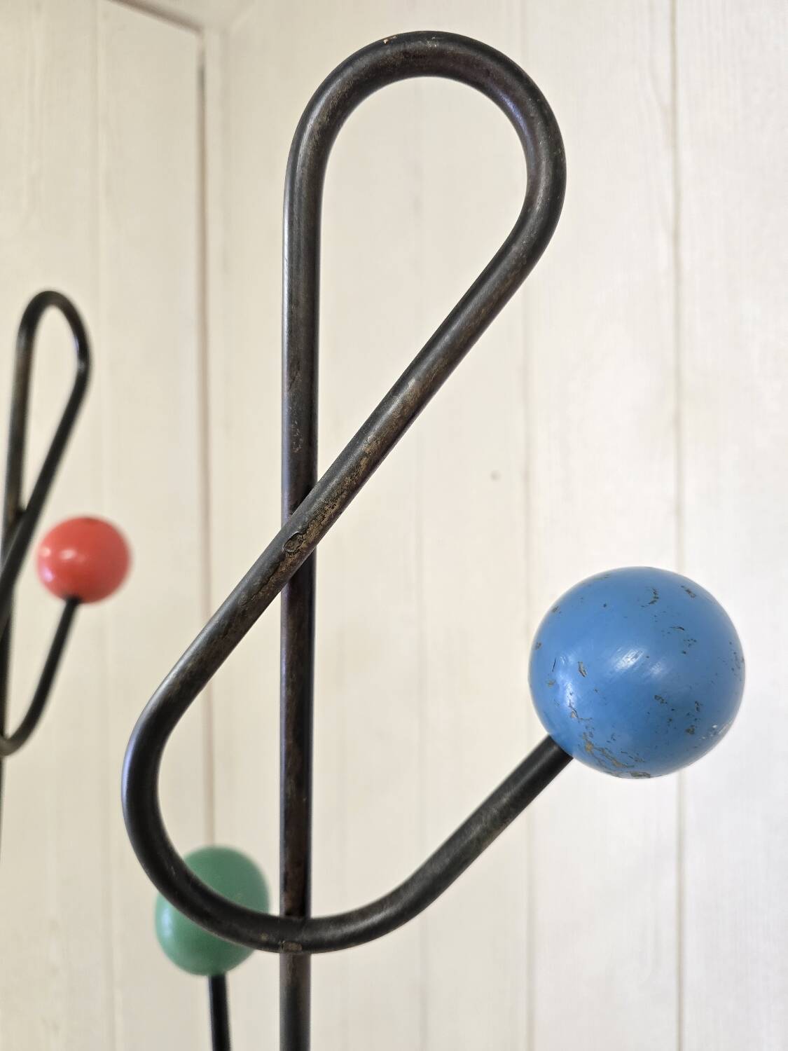 Vintage coat rack "cle de sol" 1950