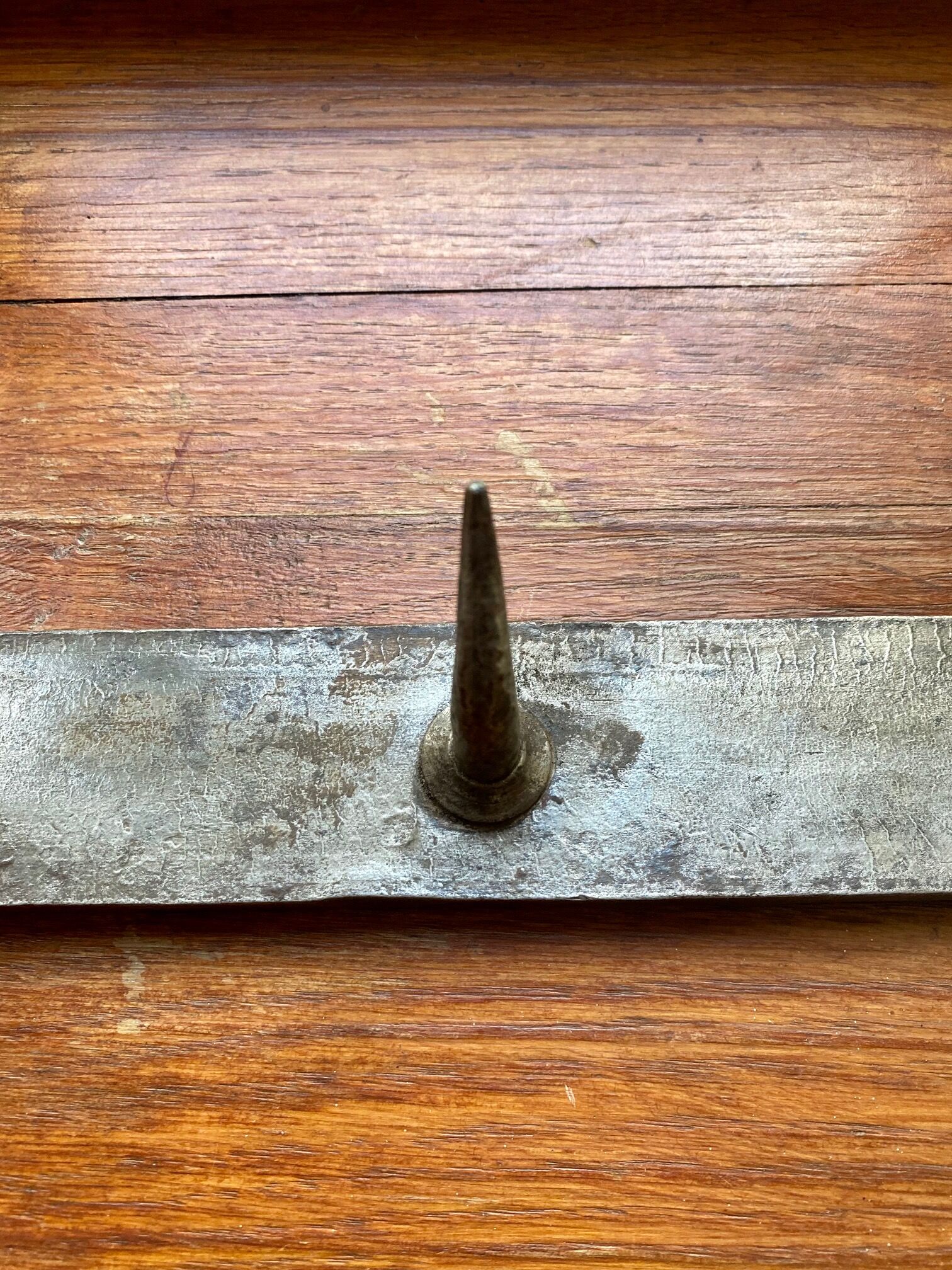 Antique butcher's rail