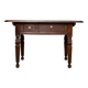 Table d'écriture en chêne néo-renaissance allemande, vers 1890
