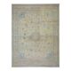 1970s Vintage Persian Handmade Wool Cotton Orange Area Rug 293x382