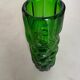 Vintage Murano vase , Emerald Green decorative made in Italy