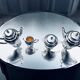 Art Deco Tea/Coffee Service Rodolphe Reysec (Silver Plated Metal)