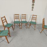 6 vintage chairs  1950