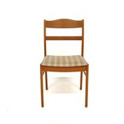Set of 6 Scandinavian beech chairs, Sweden, 1950.