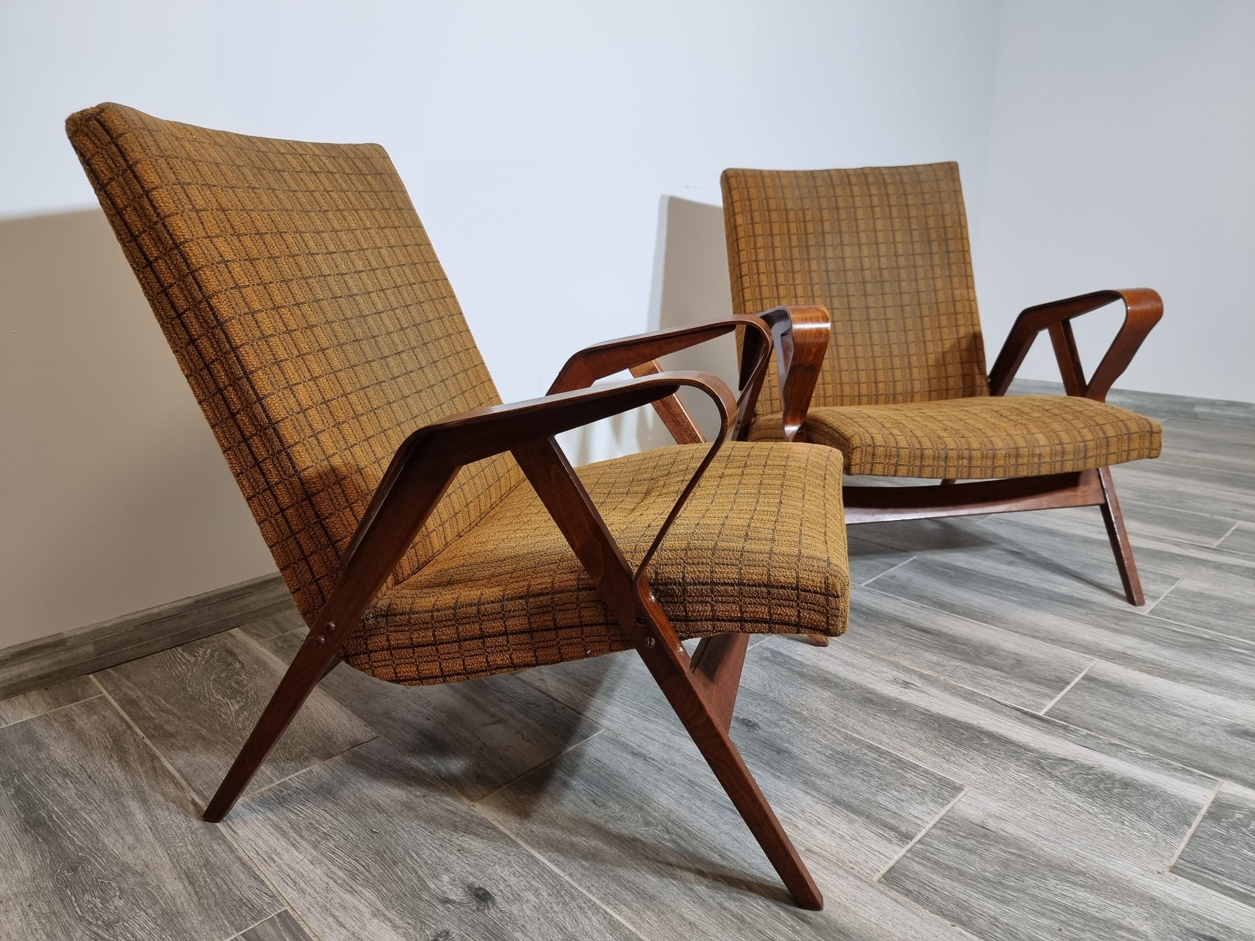 Armchairs by Frantisek Jirak