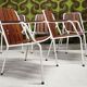 Salon de jardin vintage scandinave Daneline Teck Danemark 1960"