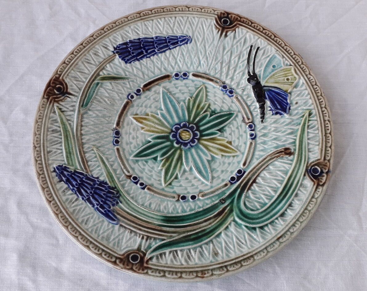 Assiette barbotine