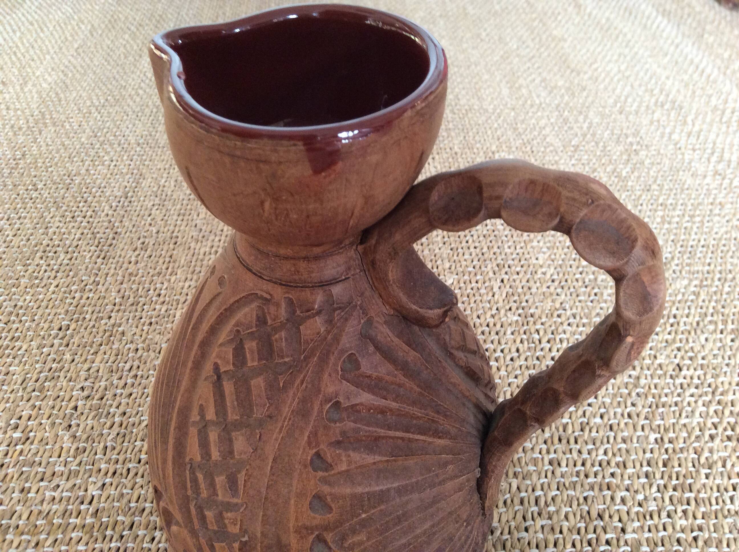 Ceramic pitcher