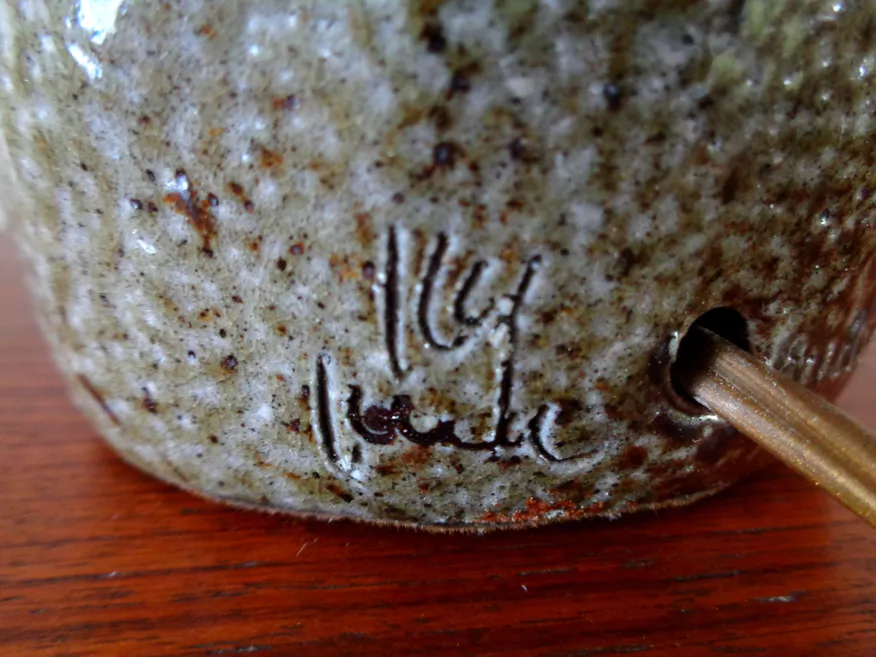 2 vintage ceramic lamps 50s 60s