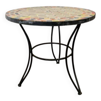 Handmade Moroccan mosaic coffee table
