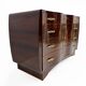 Art Deco Italian Thuja Root Curved Chest of Drawers, 1930s